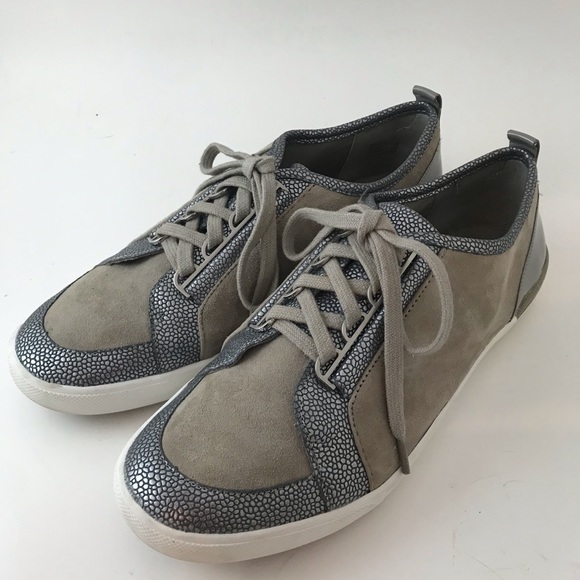 Calvin Klein Suede Sneakers - Picture 3 of 7